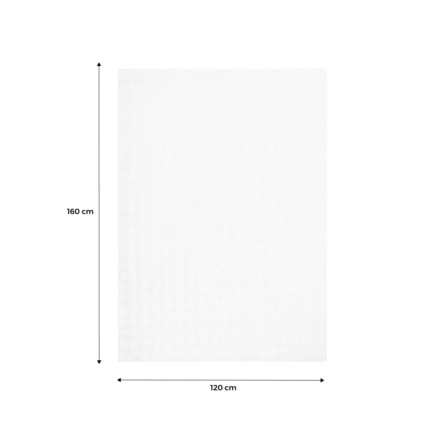 Tappeto da interno bubble bianco, bianco