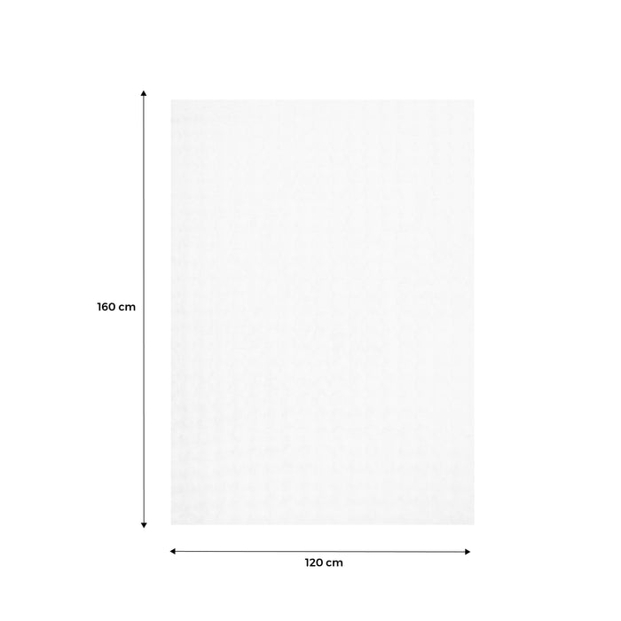 Tappeto da interno bubble bianco, bianco