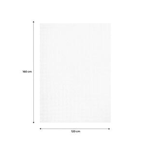 Tappeto da interno bubble bianco, bianco