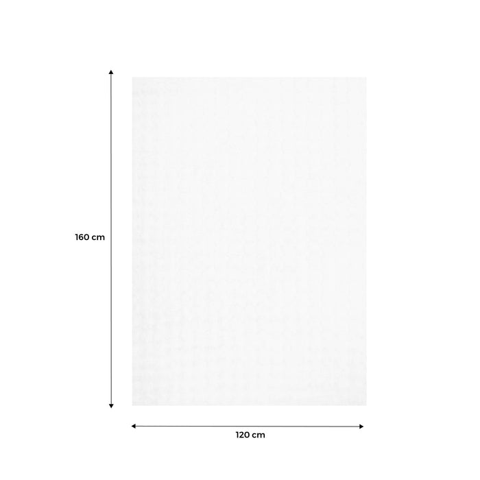 Tappeto da interno bubble bianco, bianco