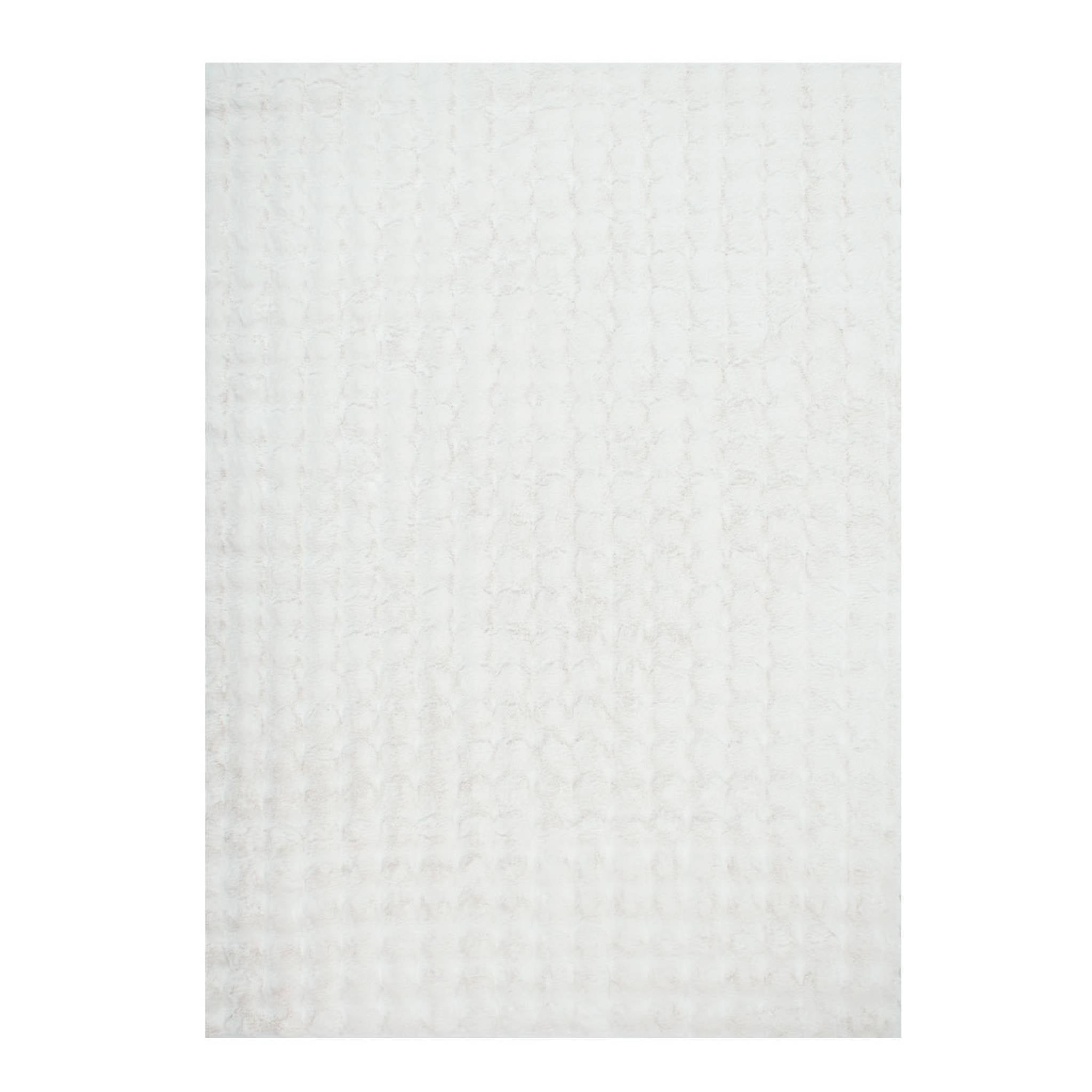 Tappeto da interno bubble bianco, bianco