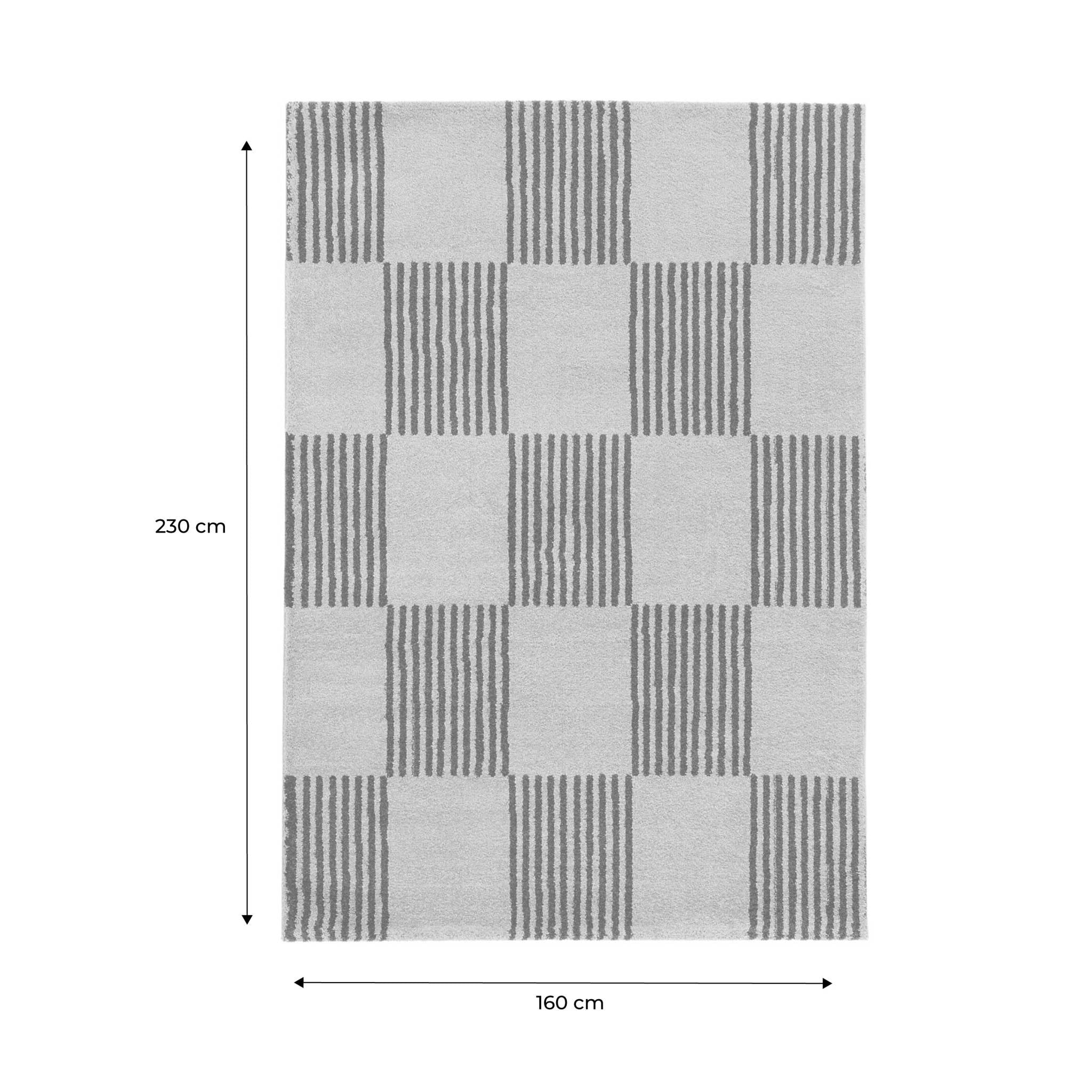 Tappeto interno a scacchi blu e rosa