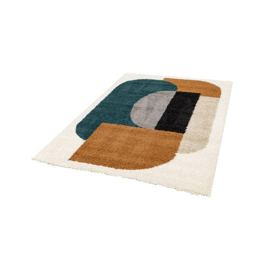 Tappeto shaggy per interni, motivo geometrico