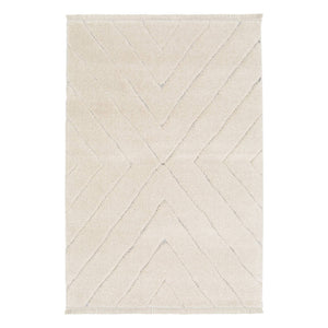 Tappeto interno tufted crema