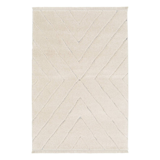 Tappeto interno tufted crema