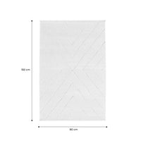 Tappeto interno tufted crema