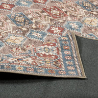 Tappeto da interno motivo orientale / persiano multicolore