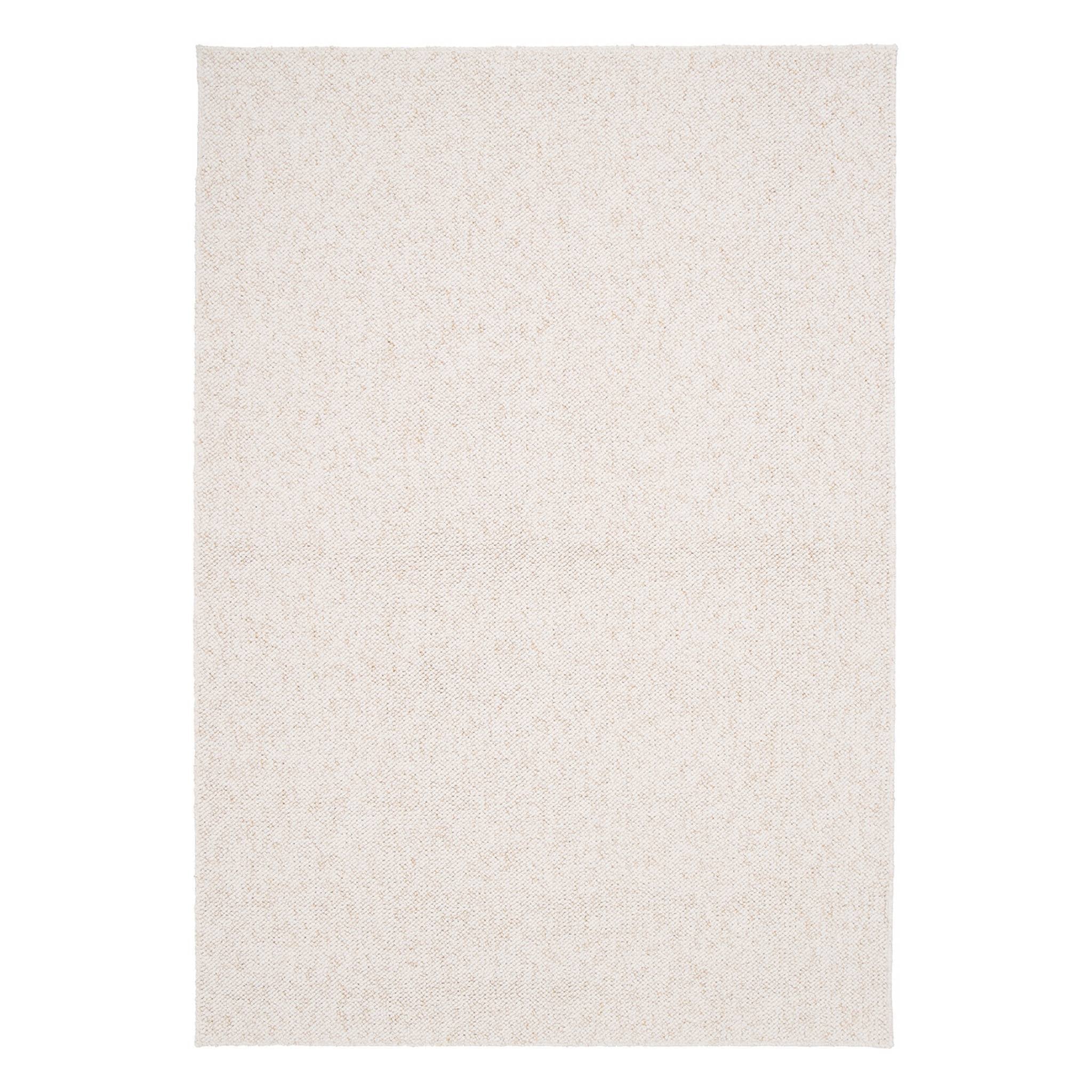 Tappeto interno bouclette crema screziato 120x170cm i sweeek