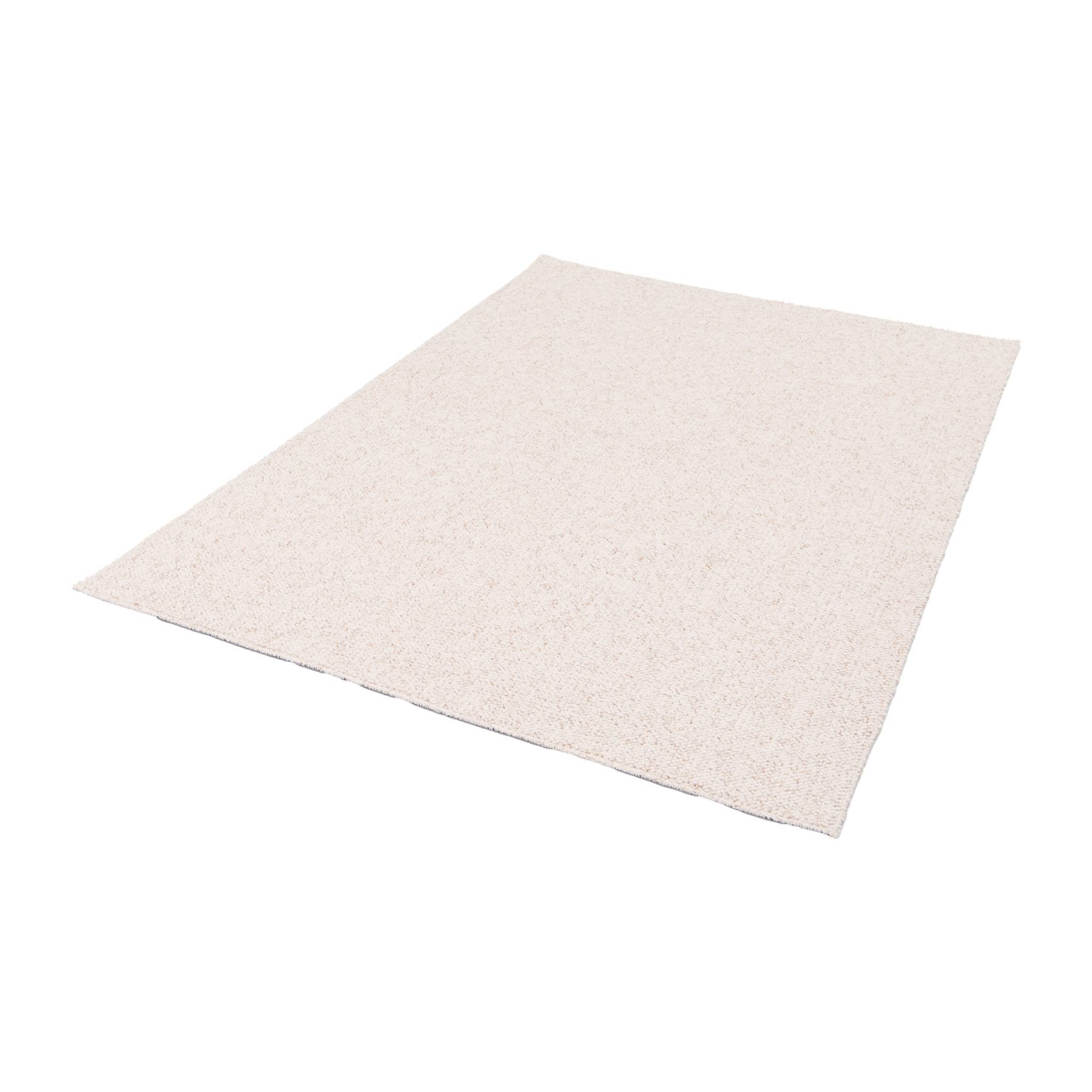 Tappeto interno bouclette crema screziato 120x170cm i sweeek