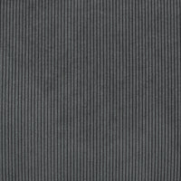 Divano letto angolare in velluto a coste a 3 posti, grigio scuro