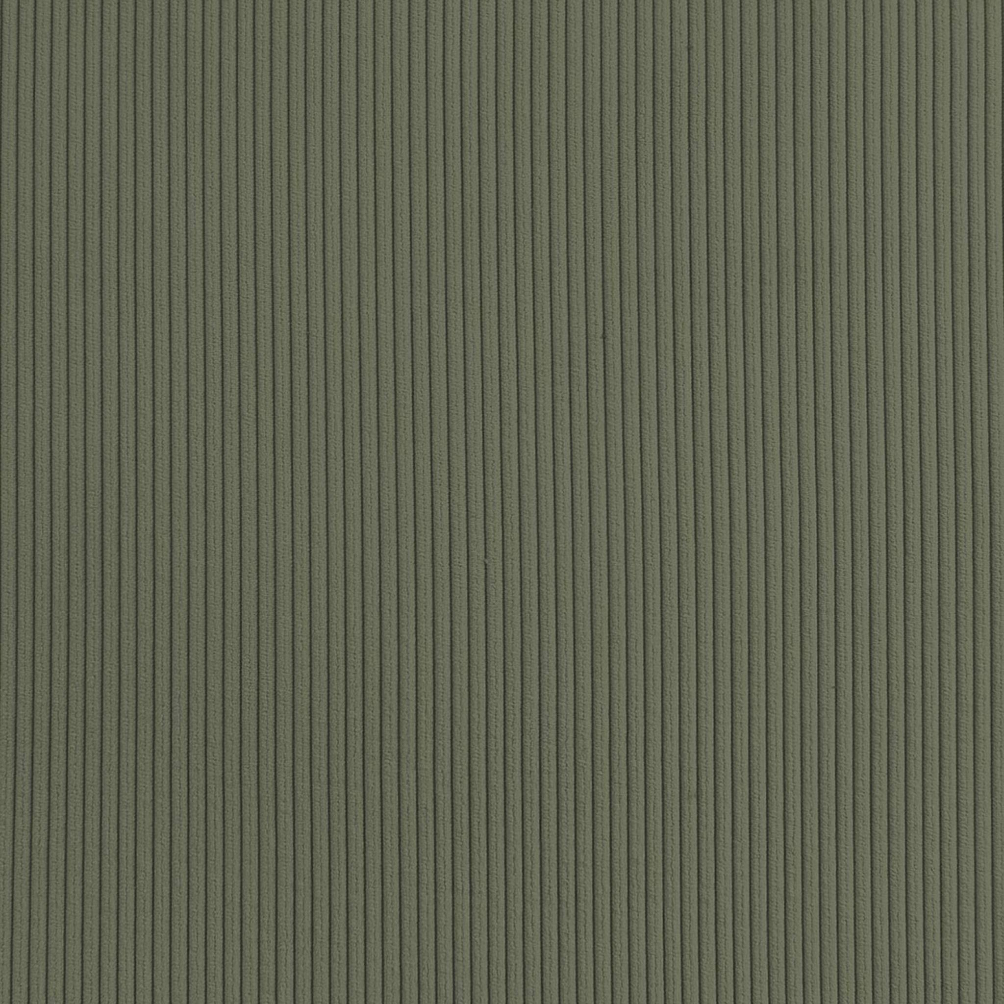 Divano letto angolare in velluto a coste a 3 posti, kaki