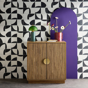 Credenza esotica a 2 ante, 80cm, albero di mango