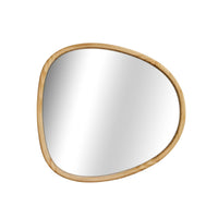 Specchio in legno di abete, 55cm, marrone naturale