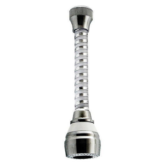 aeratore a snodo flessibile bimateriale lungo 2 getti cod:ferx.2076430nlm