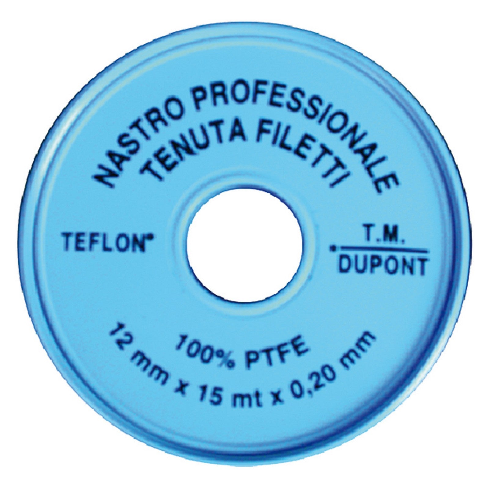 nastro teflon 'professionale' 3/4 x 15 mt. x 0,2 mm cod:ferx.205646nlm