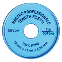 nastro teflon 'professionale' 3/4 x 15 mt. x 0,2 mm cod:ferx.205646nlm