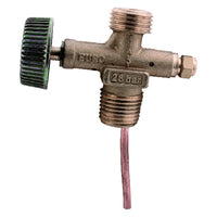 rubinetto per bombola gpl con valvola di sicurezza cod:ferx.206240nlm