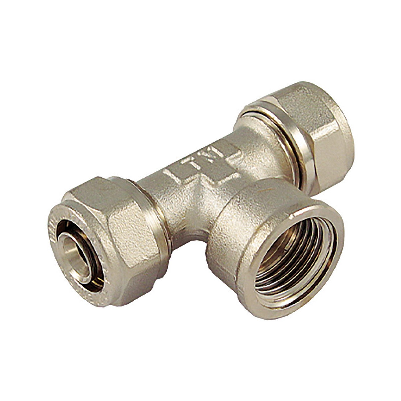 raccordo a stringere a 't' femmina '1609' 20 x 3/4 x 20 cod:ferx.2096634nlm