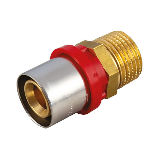 raccordo a pressare diritto '1650ct' 16 x 3/4 - maschio cod:ferx.2096652nlm