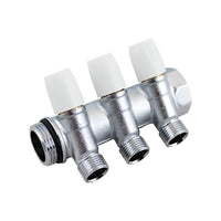 collettore con rubinetto d'arresto '1866k' 5 vie cod:ferx.2096826nlm