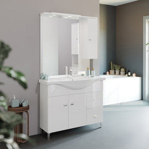 mobile bagno 'smart 105' base 106 x 50 x h.88 cod:ferx.2061112nlm