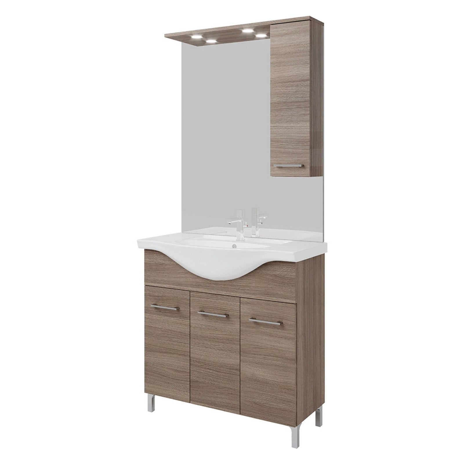 mobile bagno 'rubino 85 new' base 86 x 50,5 x h.87 cod:ferx.2061159nlm