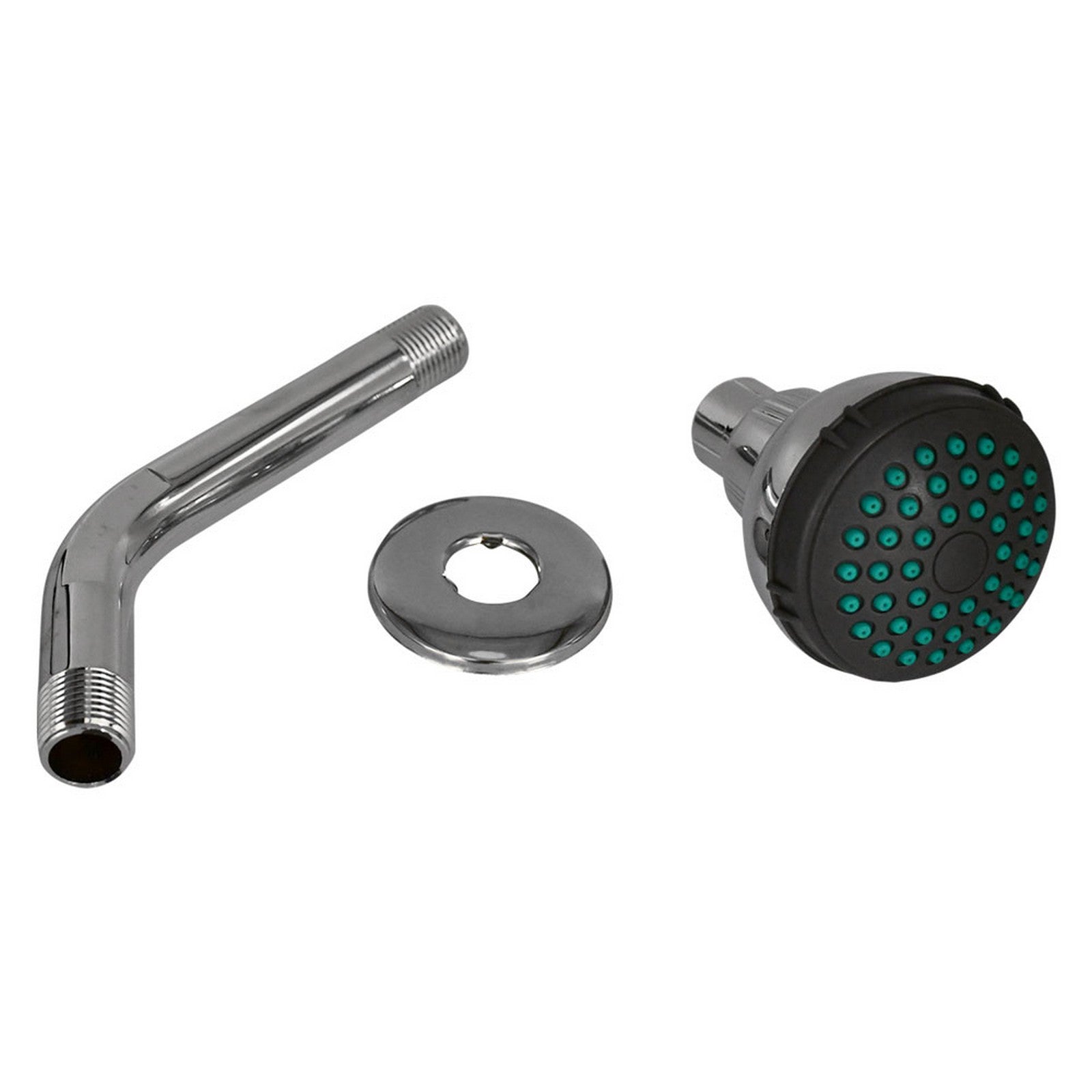 soffione per doccia linea 'dark grey' abs cromato cod:ferx.2052780nlm