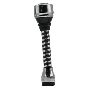 aeratore a snodo flessibile in pvc 2 getti cod:ferx.2052940nlm