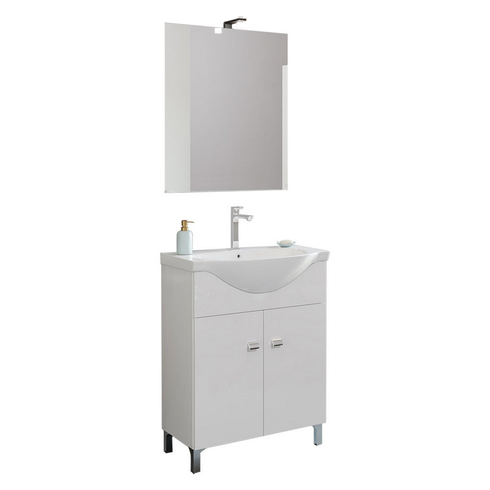 mobile bagno 'smart 65' base 65 x 45 x h.86 cod:ferx.2061102nlm