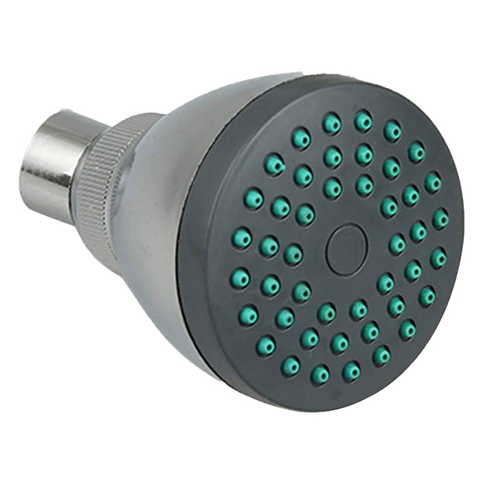 soffione linea 'dark grey' diametro 70 mm - abs cromato cod:ferx.2052771nlm