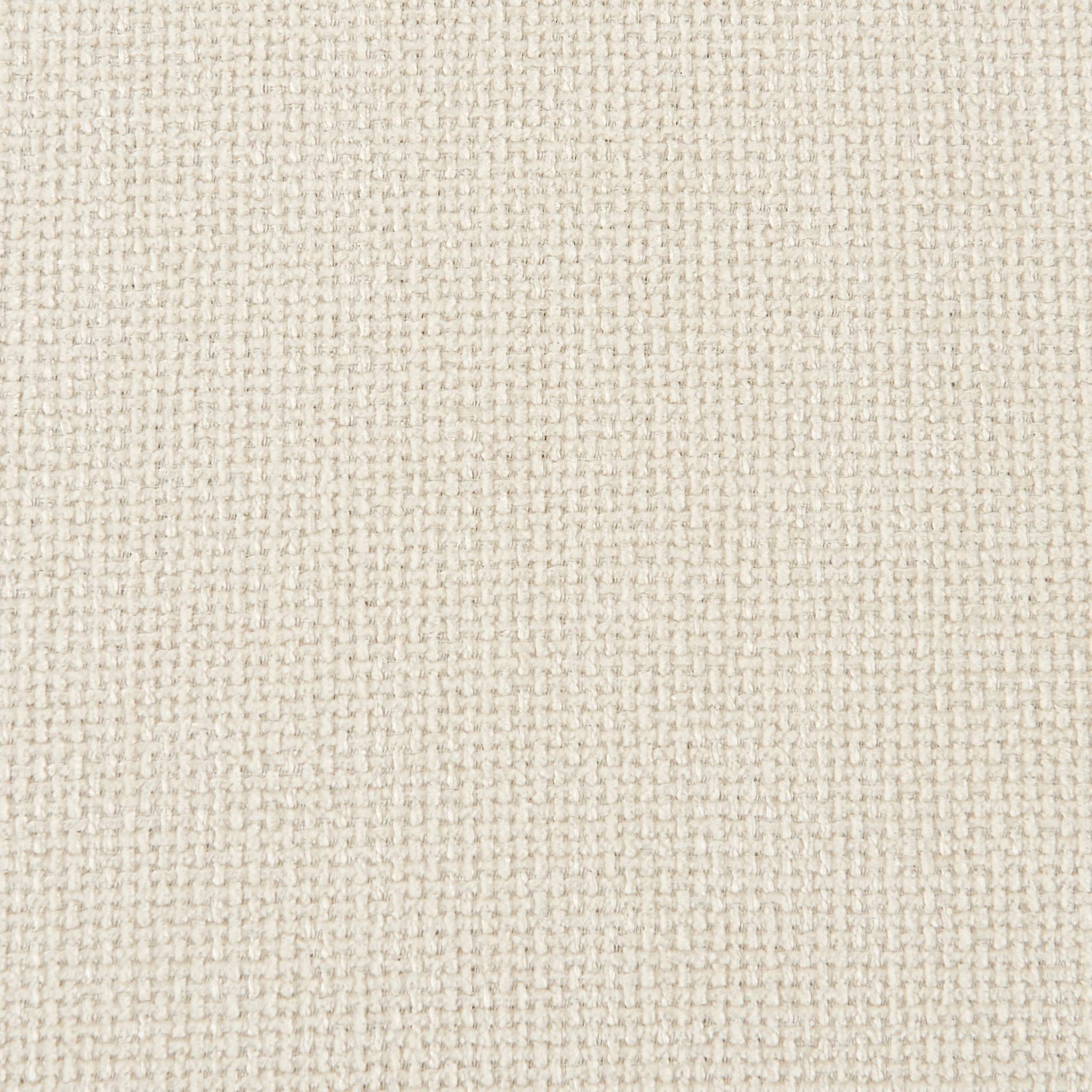 Divano angolare sinistro in tessuto semplice, 3 posti, bianco sporco