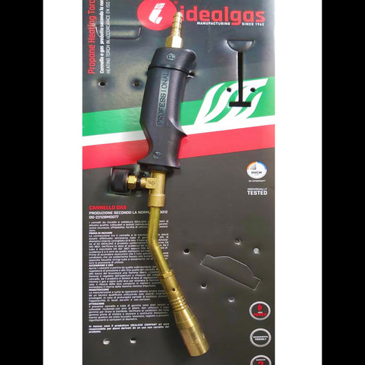 Idealgas saldatore cannello a gas a norma senza leva da riscaldo e saldatura