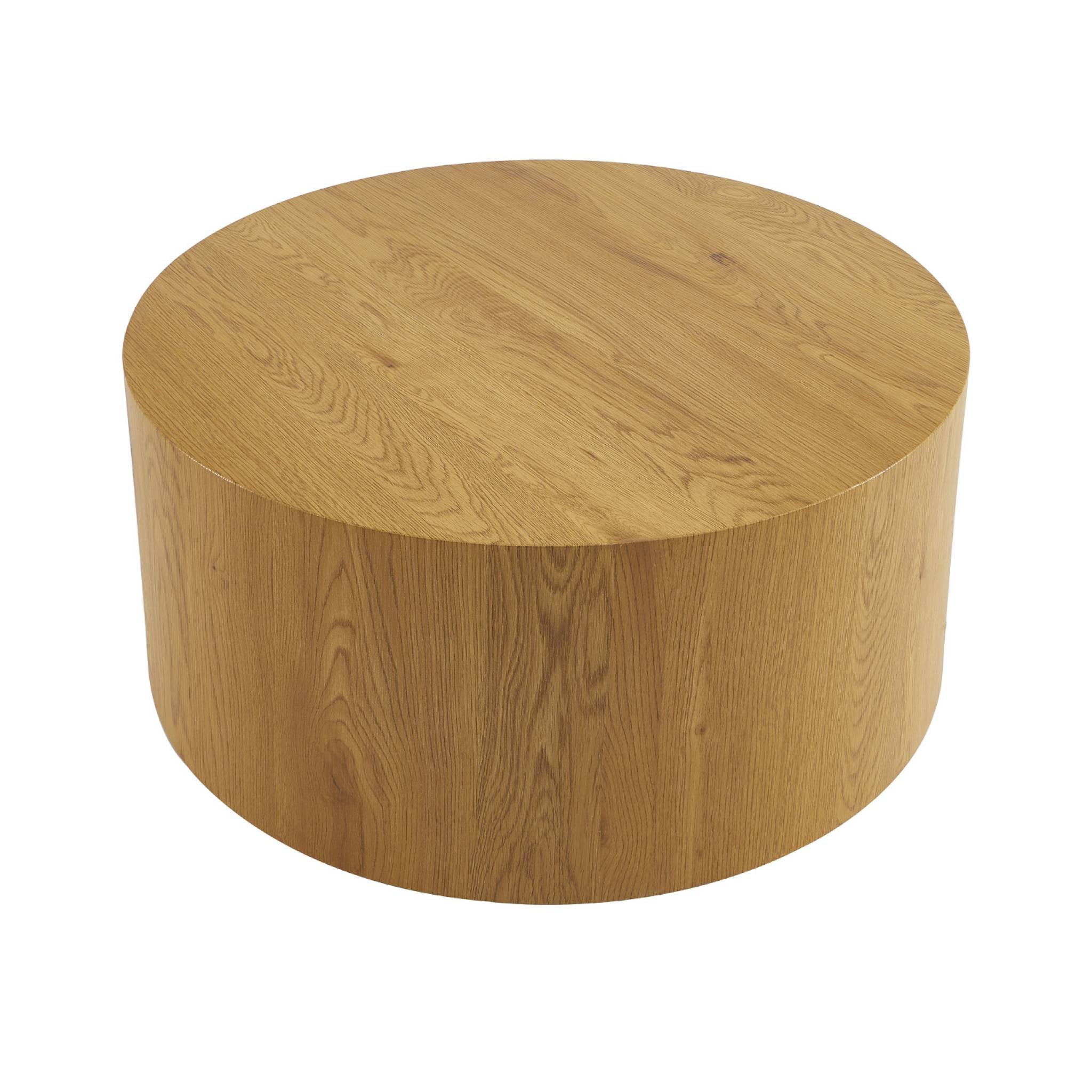 Tavolino rotondo, quercia