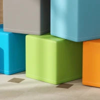 Giocattolo da Arrampicata e Gattonamento per Bambini, Mattoncini Morbidi, Morbida Schiuma EPE, 1-3 anni, 20x20x20 cm, Multicolore