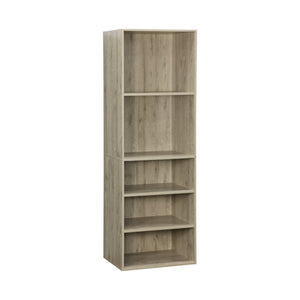 Modulo armadio con 5 ripiani, marrone naturale