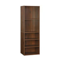 Modulo armadio con 5 ripiani, marrone