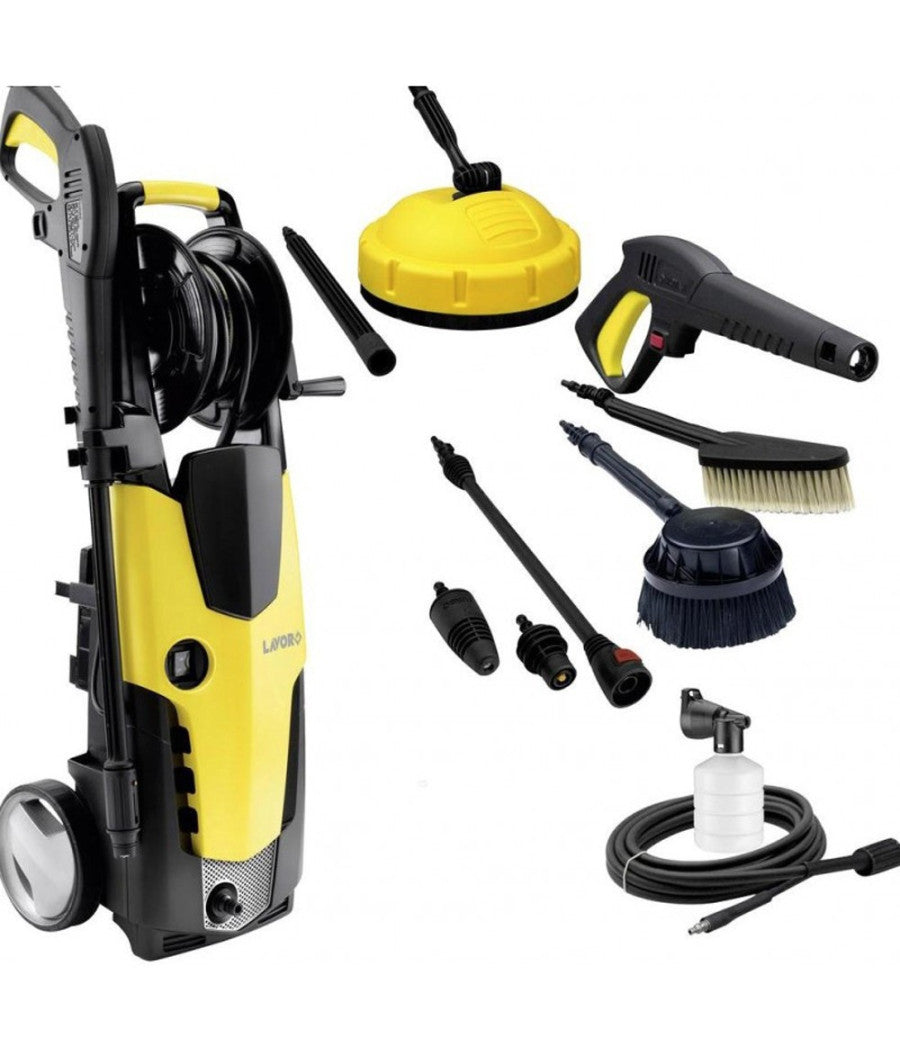 Idropulitrice Ad Alta Pressione 2500w 160 Bar Lavor Stm 160 Multiaccessoriata         
