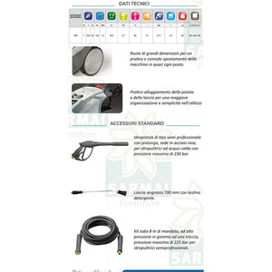 Idropulitrice Caldo Scout Cl 150/9,0 Comet