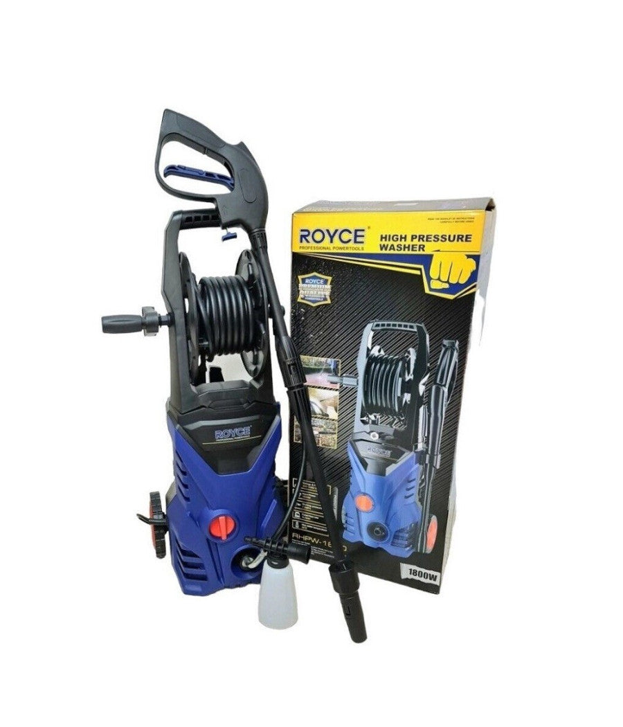 Idropulitrice Elettrica Acqua Fredda 1800w 7.5mpa 7l/min Con Accessori Rhpw-1800         