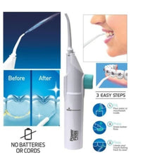 Trade Shop - Idropulsore Per Denti Getto D'acqua Pulizia Dentale Orale Igiene Interdentale -