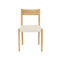 Set 2 sedie bohemien in legno di hevea, corde e tessuto, marrone