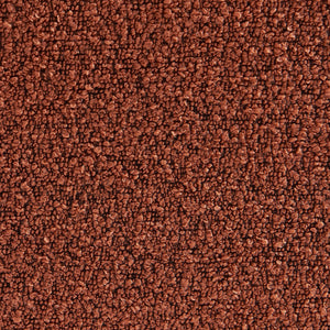 Poltrona convertibile 2 posti bouclé strutturata, terracotta