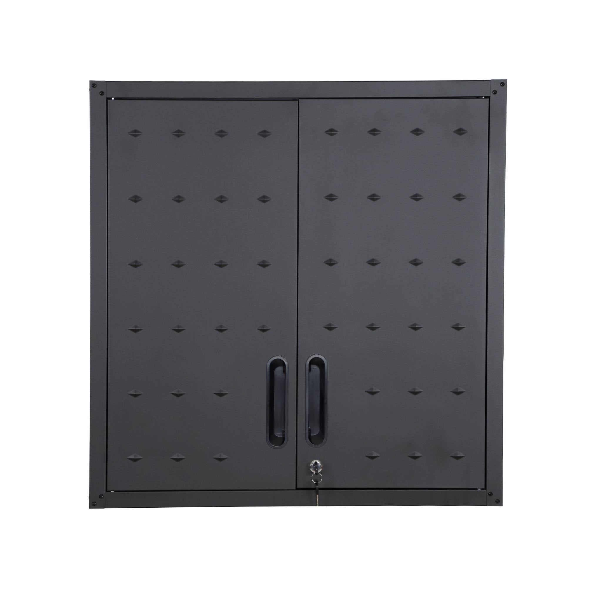 Mobile alto contenitore per garage, nero