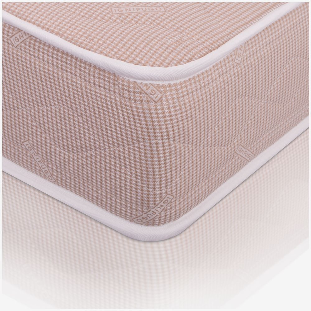 Materasso Singolo Ignifugo 80x190, alto 20 cm - Molle Bonnel, certificato Classe 1IM | Ignifugo Molle