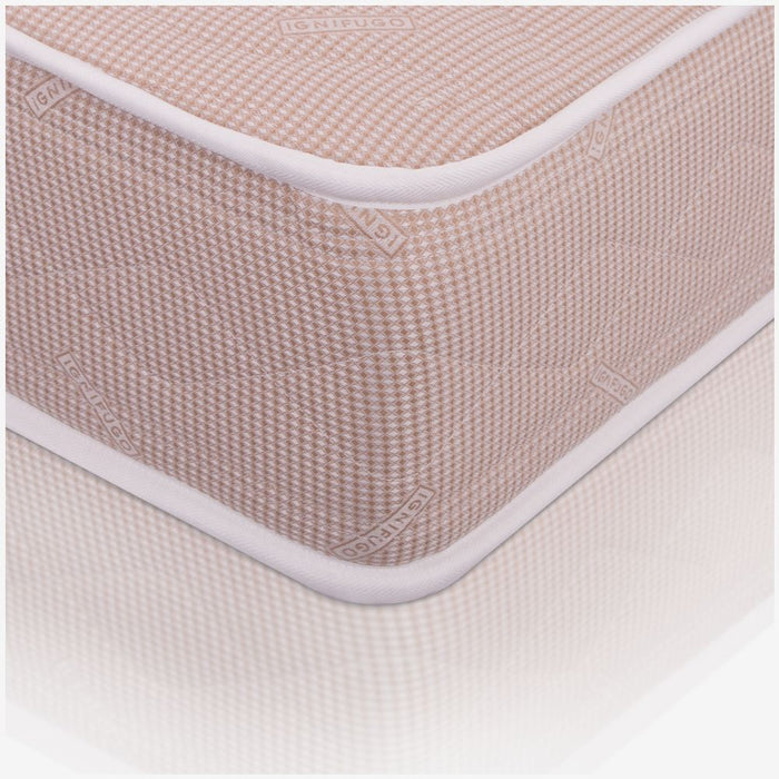 Materasso Singolo Ignifugo 90x200, alto 20 cm - Molle Bonnel, certificato Classe 1IM | Ignifugo Molle