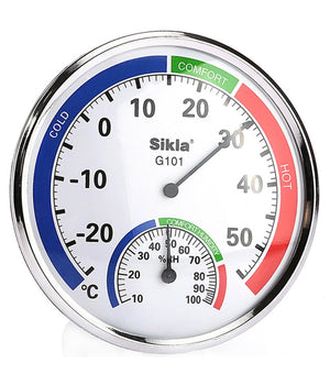 Igrometro Termometro Analogico Interno Esterno Misura Temperatura Umidita' Casa         