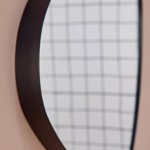 Specchio in metallo, nero