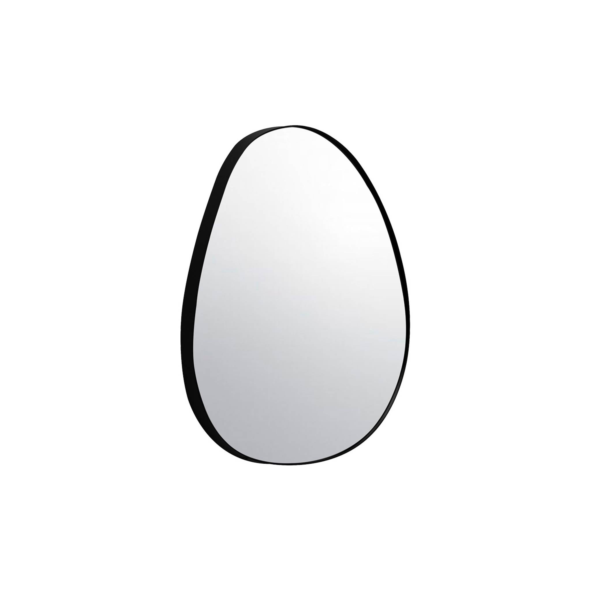 Specchio in metallo, nero
