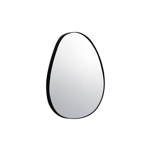 Specchio in metallo, nero
