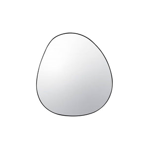 Specchio in metallo, nero